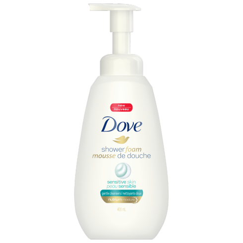 Dove Sensitive Skin Shower Foam