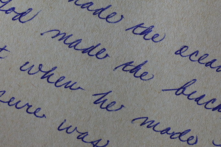 Cursive is any style of penmanship