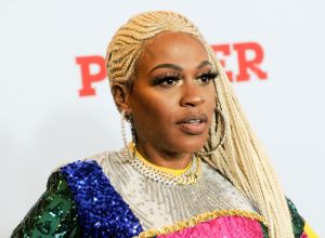 Lil Mo attends the Power Final Season Premiere held at...