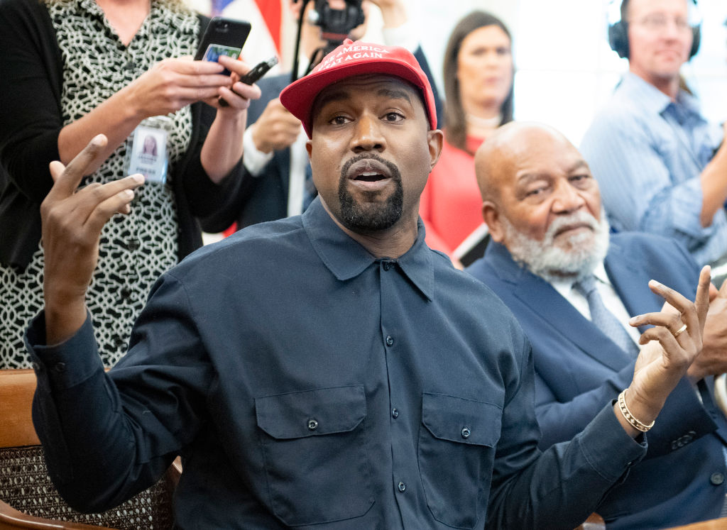 Kanye West In The White House