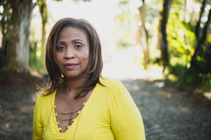 Mature woman outdoor