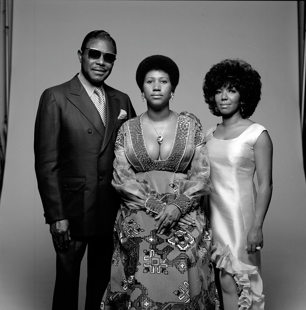 Portrait Of Aretha Franklin & Family