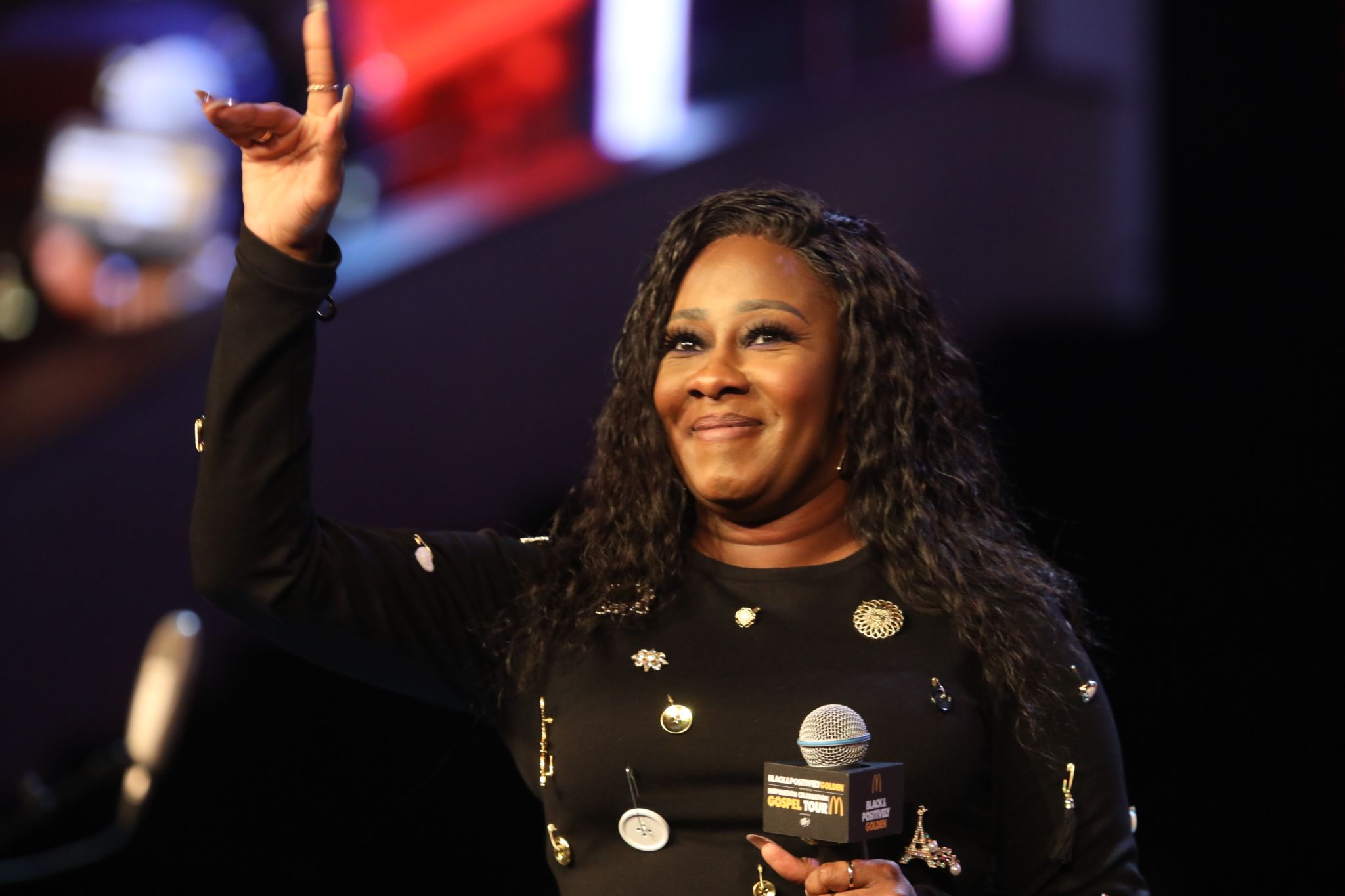 Le’Andria Johnson Gives Emotional Performance At McDonald's Gospel Tour