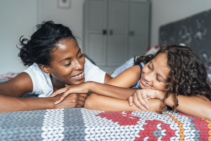 Mother and daughter