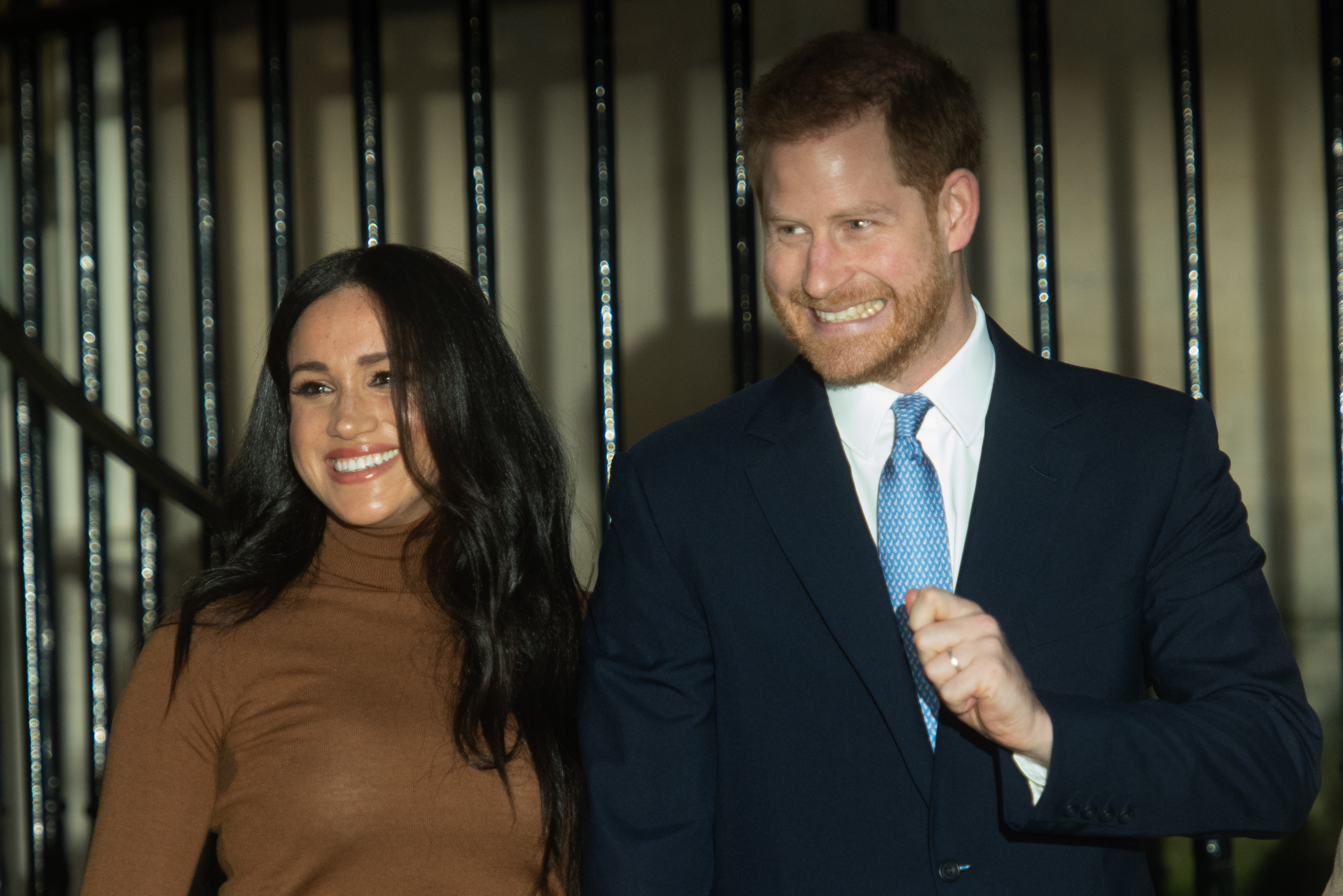 HRH Sussexes Visit - Tuesday 7 January - Canada House, London