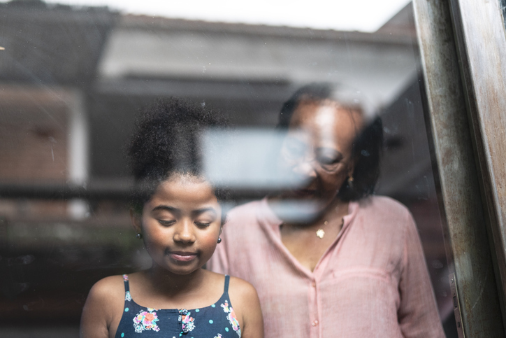 Grandmother and Granddaughter Together