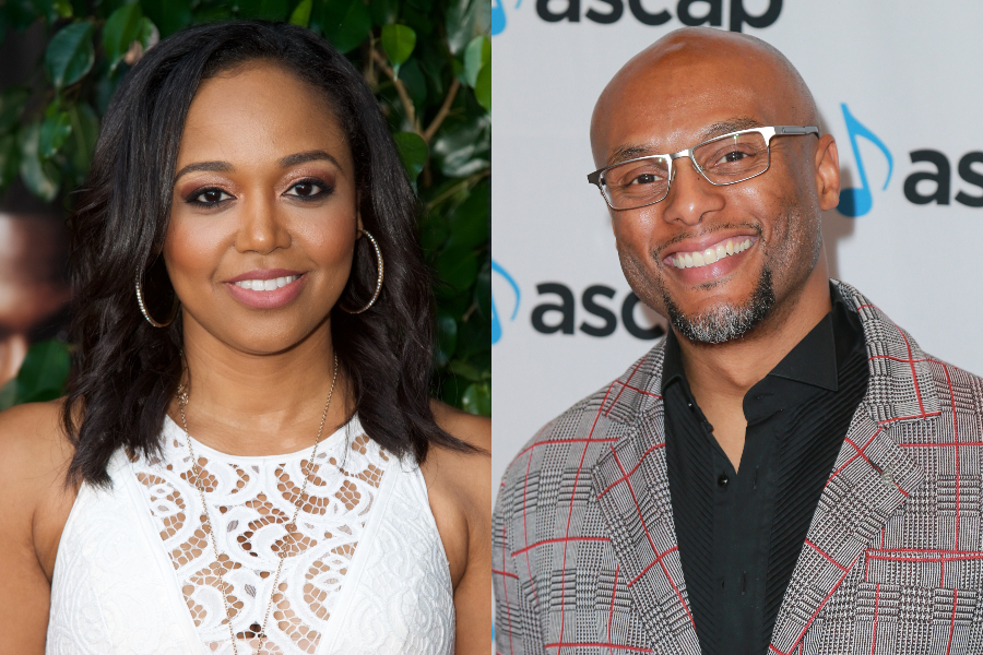 Faith Jenkins and Kenny Lattimore