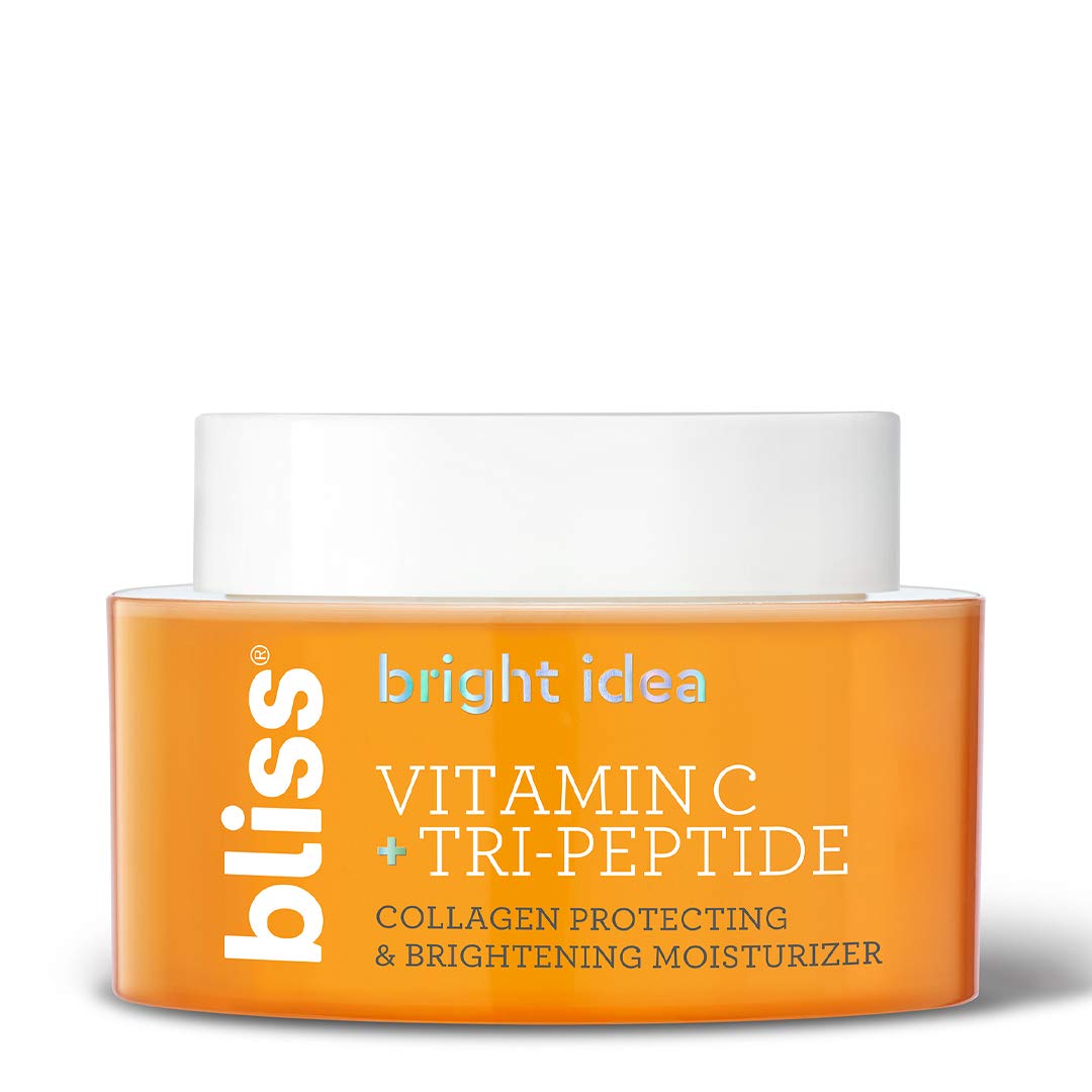 Bliss Bright Idea Vitamin C & Tri-Peptide Collagen Protecting & Brightening Moisturizer,