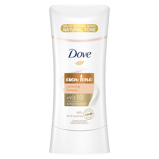 Dove Even Tone antiperspirant and Dr. Alicia Barba