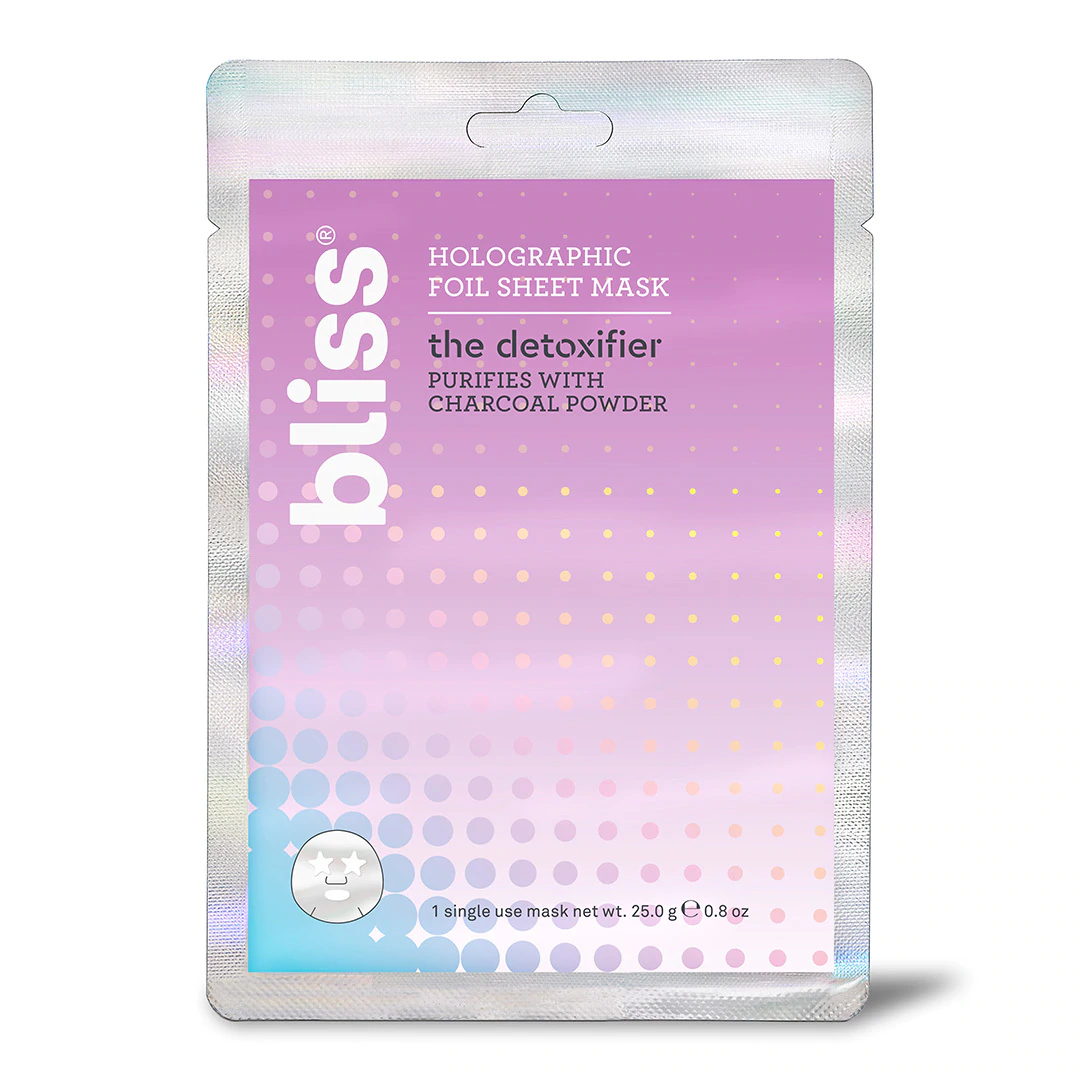 The Detoxifier Holographic Foil Sheet Mask