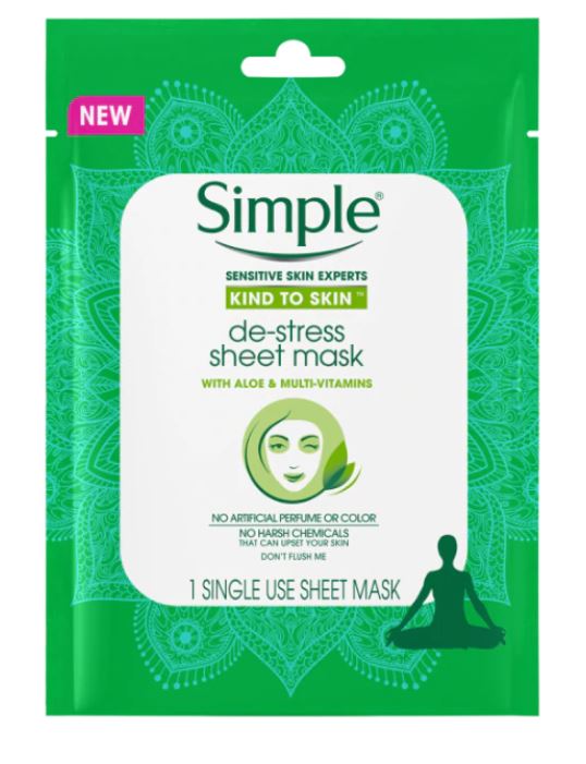 Kind to Skin De-Stress Sheet Mask