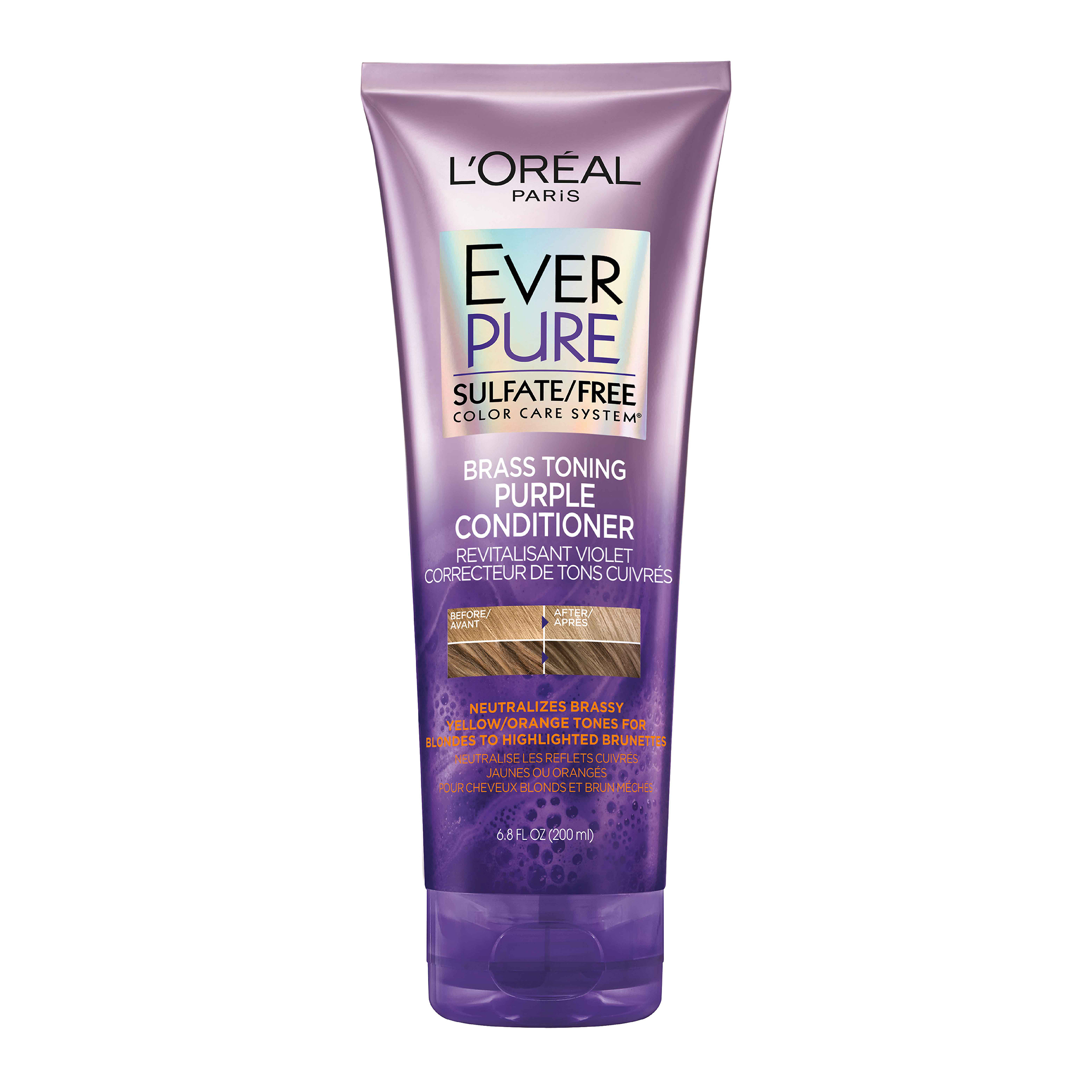 EVERPURE Brass Toning Purple Sulfate Free Shampoo