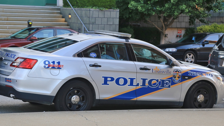 Editorial - Close-up of a Louisville Patrol Vehicle