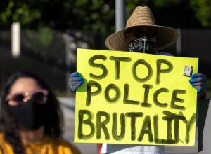 Police Brutality and George Floyd Killing Protest in Los Angeles, United States