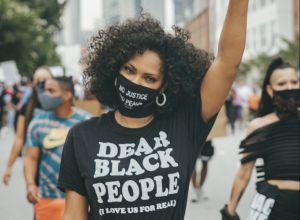 Black Women Protesting