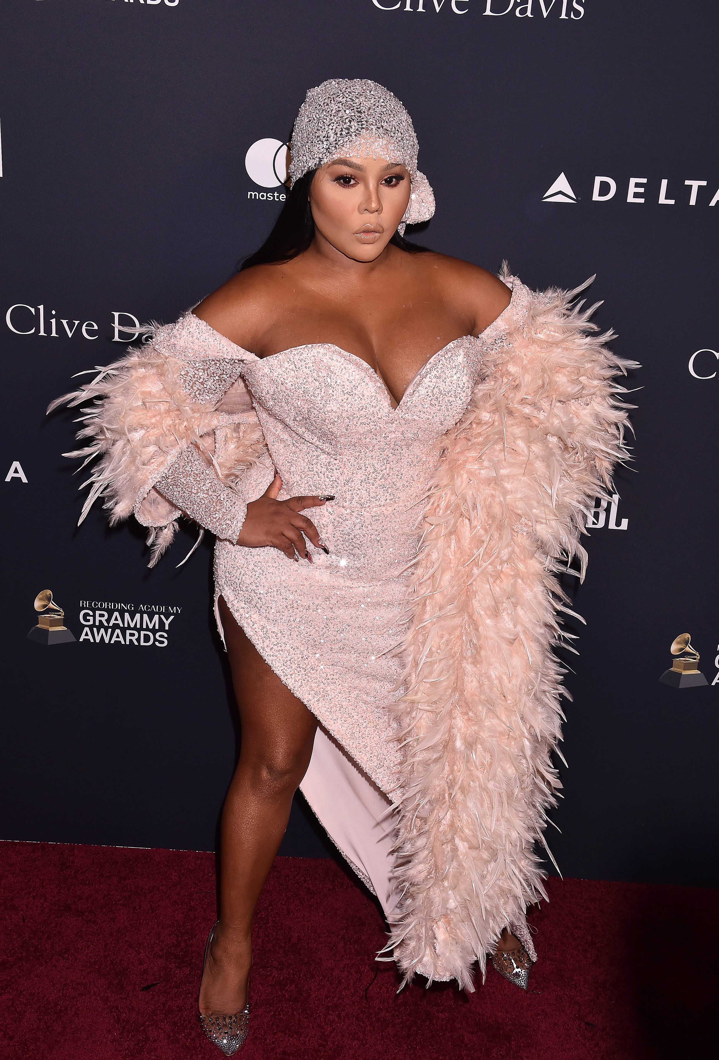 Lil&apos; Kim at the Pre-GRAMMY Gala and GRAMMY Salute to Industry Icons Honoring Sean "Diddy" Combs