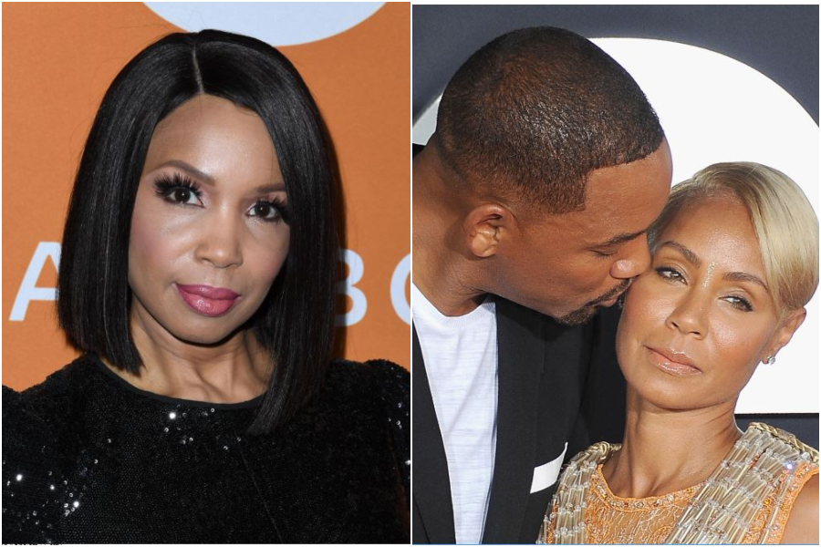Elise Neal, Will Smith and Jada Pinkett-Smith
