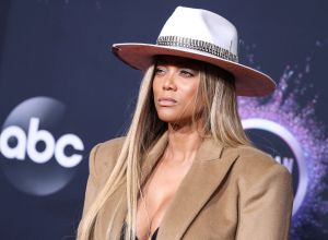 Tyra Banks arrives at the 2019 American Music Awards held at Microsoft Theatre L.A. Live on November 24, 2019 in Los Angeles, California, United States.