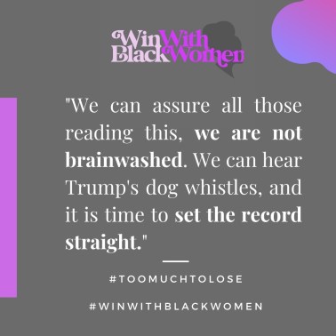WinWithBlackWomen peition
