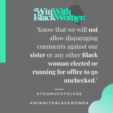 WinWithBlackWomen peition