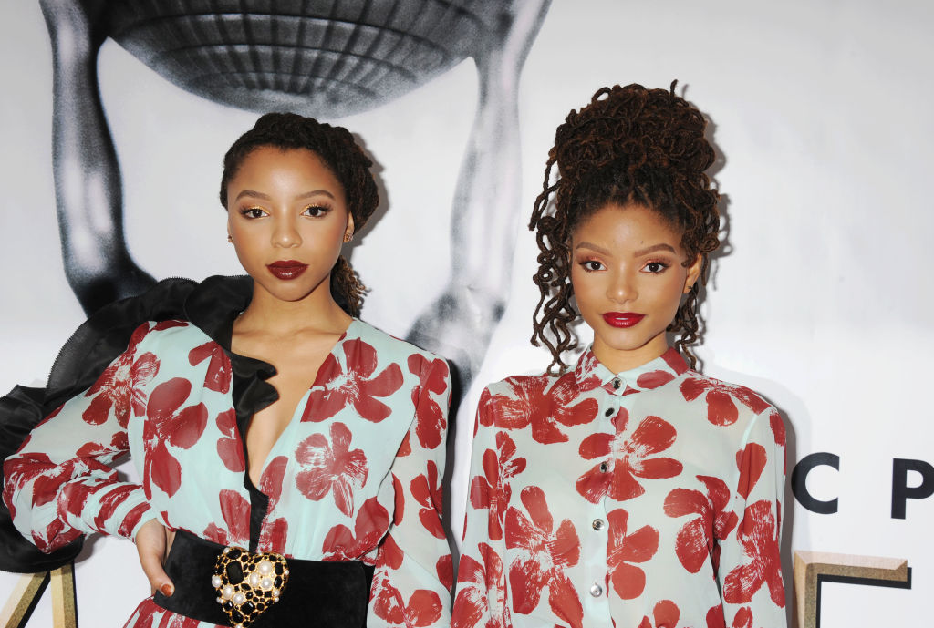 Chloe Halle hair