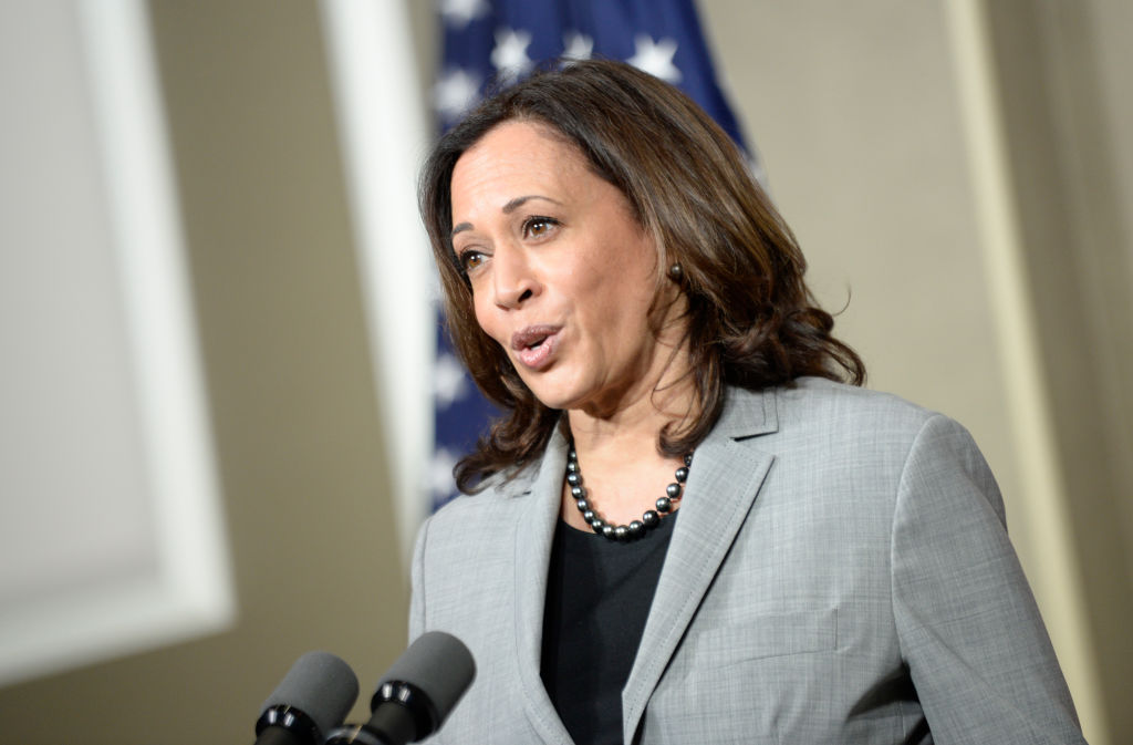 Democratic Vice Presidential Nominee Kamala Harris Campaigns In Raleigh