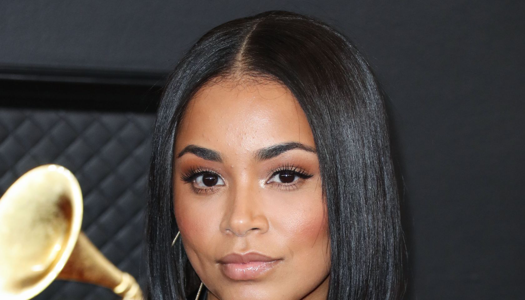 Lauren London arrives at the 62nd Annual GRAMMY Awards held at Staples Center on January 26, 2020 in Los Angeles, California, United States.