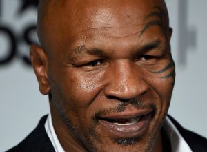 Mike Tyson at the BET AWARDS '14 - Backstage And Audience