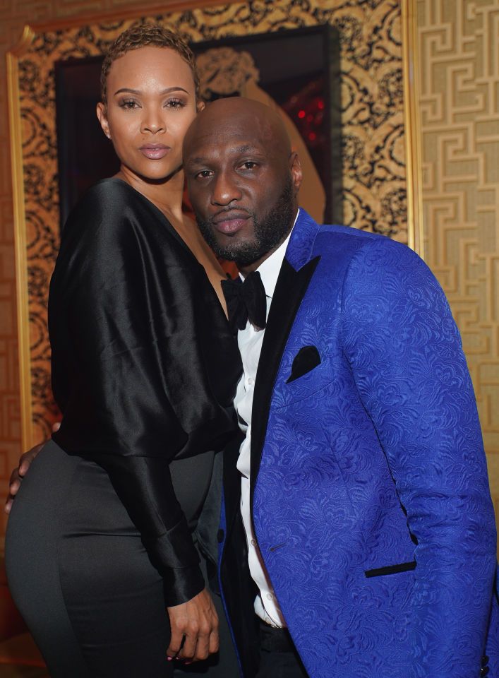 Lamar Odom and Sabrina Parr