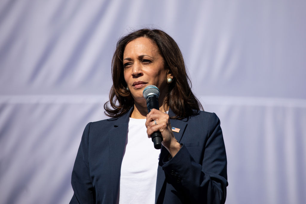 Democratic Vice Presidential Nominee Kamala Harris Campaigns In Fort Worth, Texas
