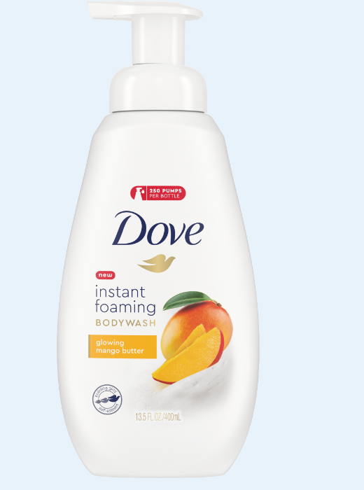 Dove Glowing Mango collection