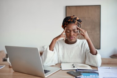 Stress has caused her productivity to plummet