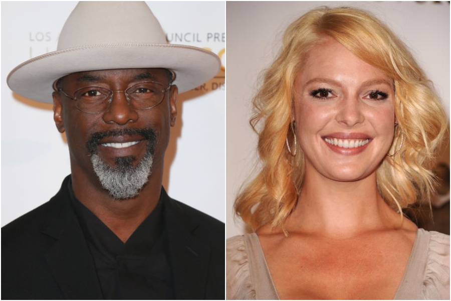 Isaiah Washington and Katherine Heigl