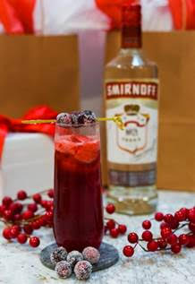 SMIRNOFF WINTER CRANBERRY MIMOSA