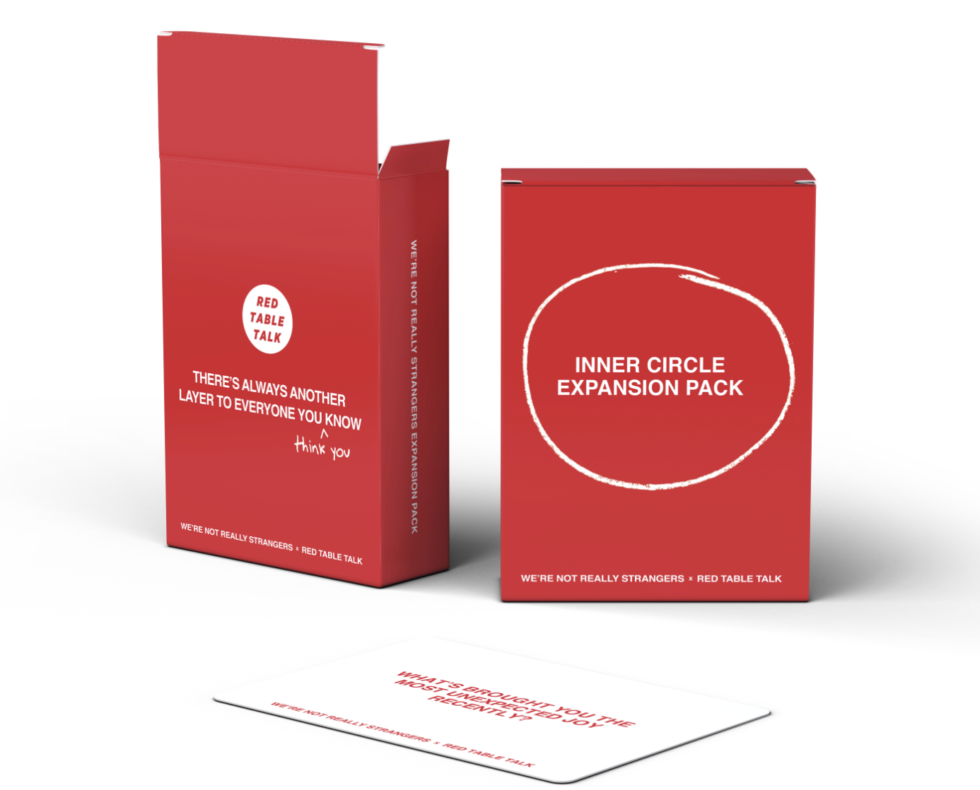 We’re Not Really Strangers x Red Table Talk Inner Circle Expansion Pack