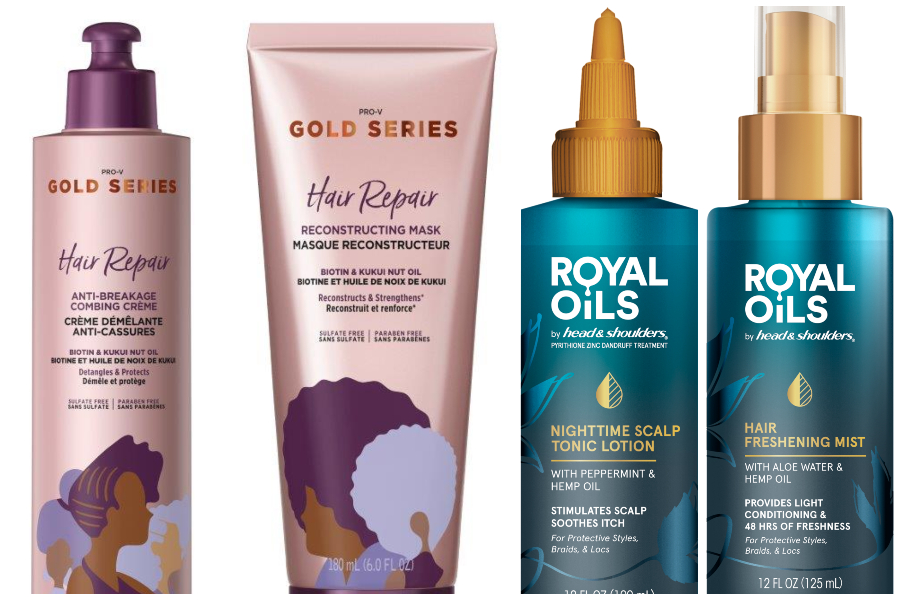 P&G's Gold Series and Royal Oils Collections