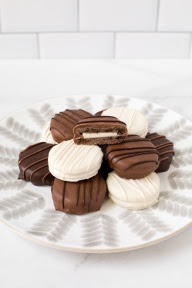 Chocolate Covered Sandwich Cookies (Box of 12)