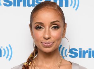 Mya, pictured here at SiriusXM studios in 2019, revealed she literally married herself in 2013