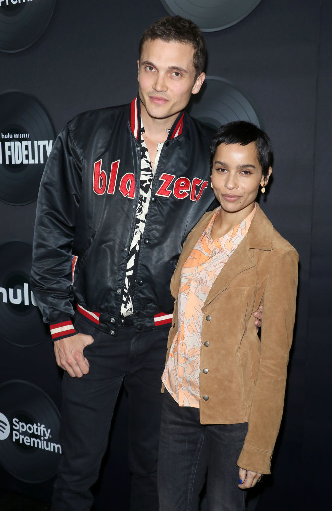 Zoe Kravitz and Karl Glusman at Hulu's "High Fidelity" New York Premiere