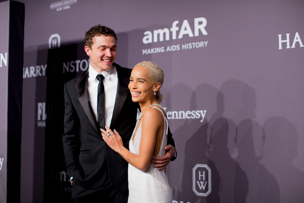 Zoe Kravitz and Karl Glusman at 19th Annual amfAR New York Gala - Arrivals