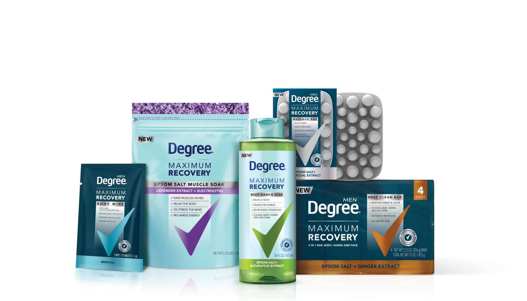Degree Maximum Recovery Bodycare Line