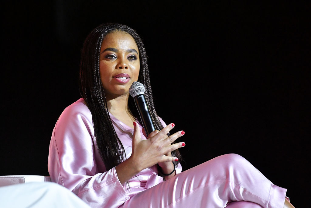 Jemele Hill on a panel at 2019 ESSENCE Festival Day 1