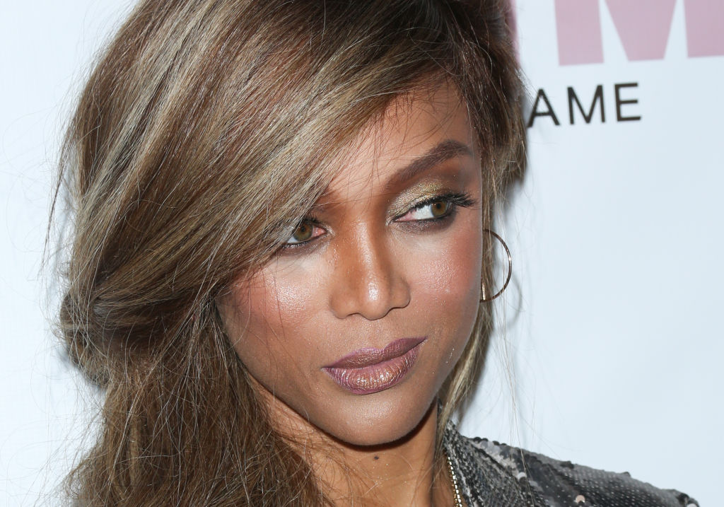 Tyra Banks And Ace King Productions Celebrate The Release Of The "America's Next Top Model" Mobile Game - Arrivals