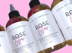 House of Bombshell Rose Glow Rinse