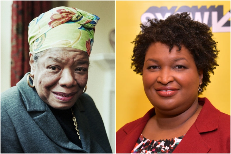 maya angelou and stacey abrams