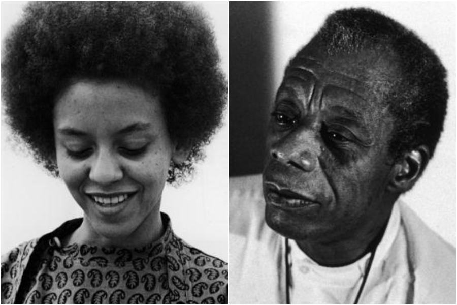 Nikki Giovanni and James Baldwin