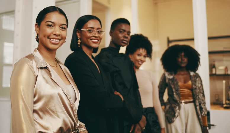 Black women in line