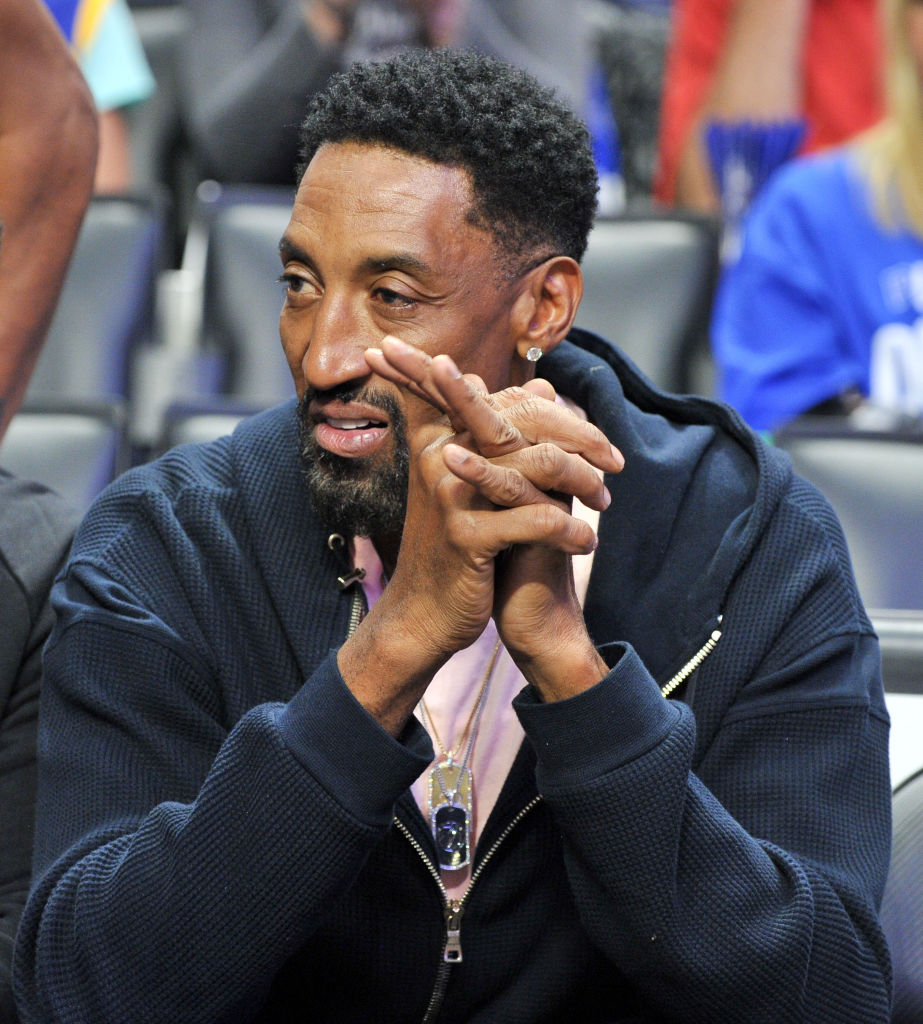 Celebrities At The Golden State Warriors v Los Angeles Clippers - Game Three