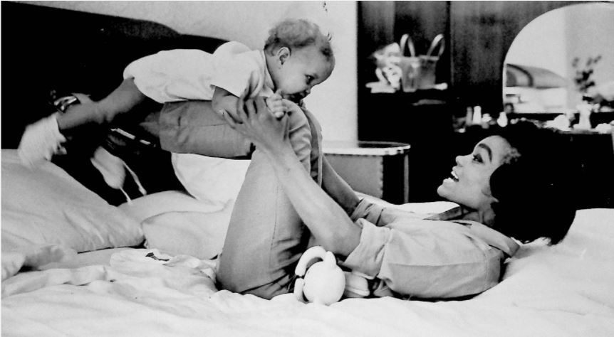 Eartha Kitt and Kitt Shapiro