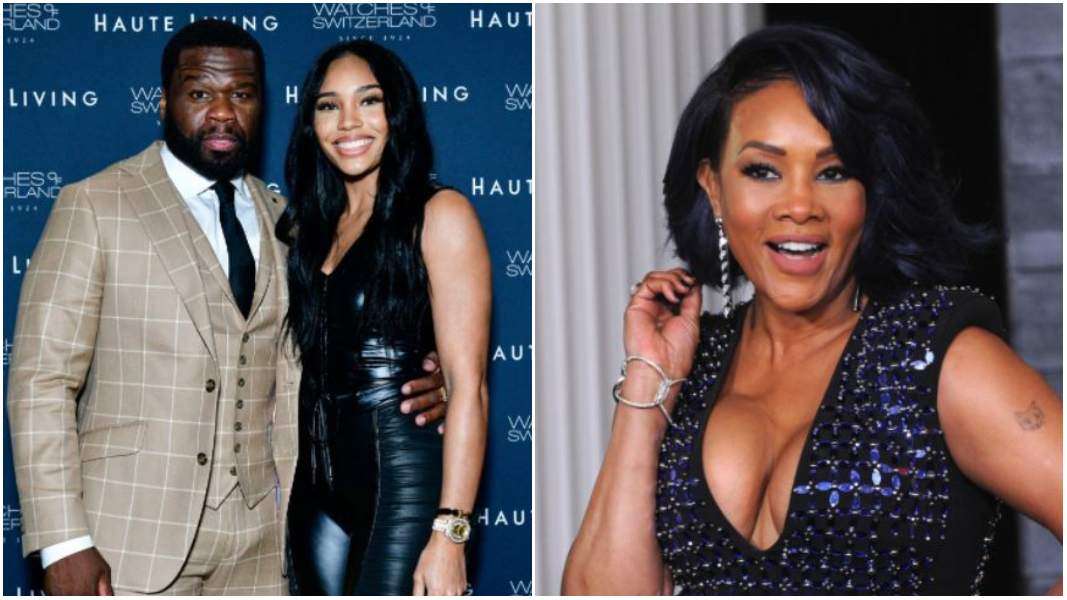50 Cent, Cuban Link and Vivica Fox